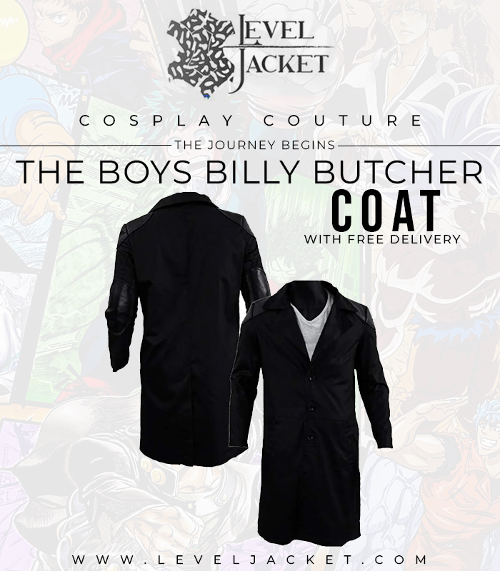 JacketLevel's tweet image. Elevate Your Style with the Billy Butcher Cotton Coat
ORDER NOW!
bit.ly/48jdDQV
@followers #leveljacket #theboys #TheBoysSeason4 #billybutcher #homelander #NYC #news #fashionnews #fashionstyle #cosplay #cosplayers #jacket #leatherjacket #jacketcosplay #comiccon #disney