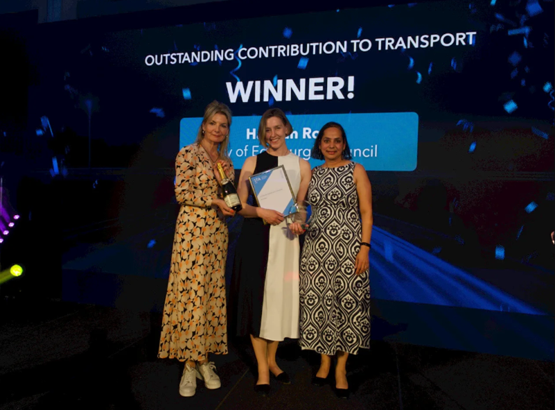 Edinburgh_CC's tweet photo. Edinburgh celebrates an evening of success with five awards @TransportTimes #STAs24 🏆
These recognised projects such as the City Centre West to East Link, City Mobility Plan, @TramstoNewhaven and individual colleagues achievements.
Find out more here: https://t.co/RDvz3krv22 https://t.co/5q7YIjGqTZ