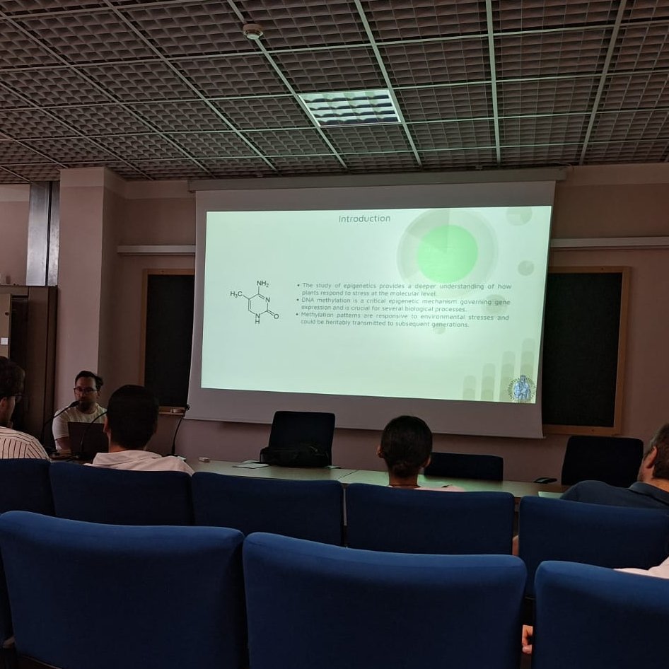Alice Checcucci (@alymischa) on Twitter photo Excited to share that our PhD Student <a href="/Walter_vieri/">Walter Vieri</a> presented his work on epigenetic changes in #chickpea under water #stress at the #COSTEPICATCH #Conference "New Insights in #crop adaptation to #climatechange through #epigenomic and other #omics approaches" today! <a href="/DagriUnifi/">DAGRI - UNIFI</a> Excited to share that our PhD Student <a href="/Walter_vieri/">Walter Vieri</a> presented his work on epigenetic changes in #chickpea under water #stress at the #COSTEPICATCH #Conference "New Insights in #crop adaptation to #climatechange through #epigenomic and other #omics approaches" today! <a href="/DagriUnifi/">DAGRI - UNIFI</a>