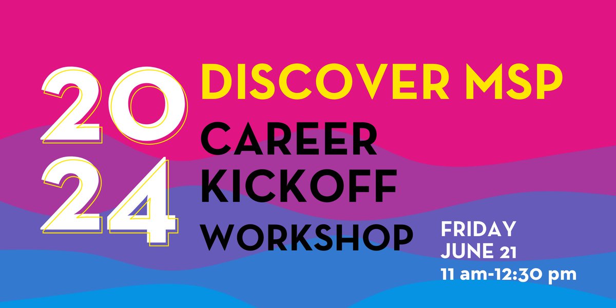 Interns are making plans! At today’s event, MSP interns are listening to experts in leadership development, participating in small group discussions and setting their own professional goals. 

Last chance to register for Saturday morning coffee: hubs.li/Q02BXR0M0.