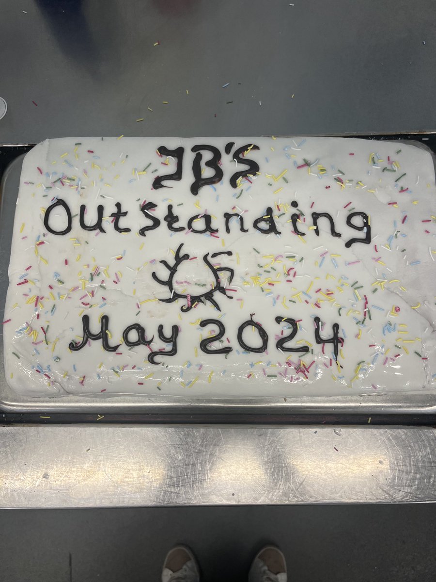 We are looking forward to our community picnic to celebrate our Outstanding achievement. Well done #TeamJB