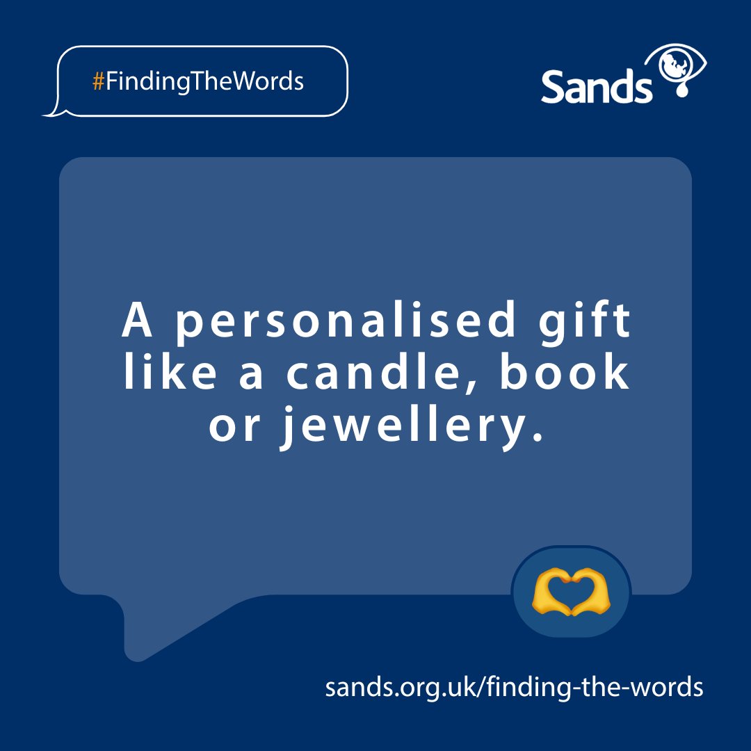 SandsUK's tweet photo. Many bereaved parents tell us that they love nothing more than to hear others speak their baby’s name or remember them in some way.

Here are ideas for you to help remember a friend or family member’s baby 💙🧡

➡️ https://t.co/ZgvAqE5CXX

#FindingTheWords #BabyLoss https://t.co/FyHDwb9hgc