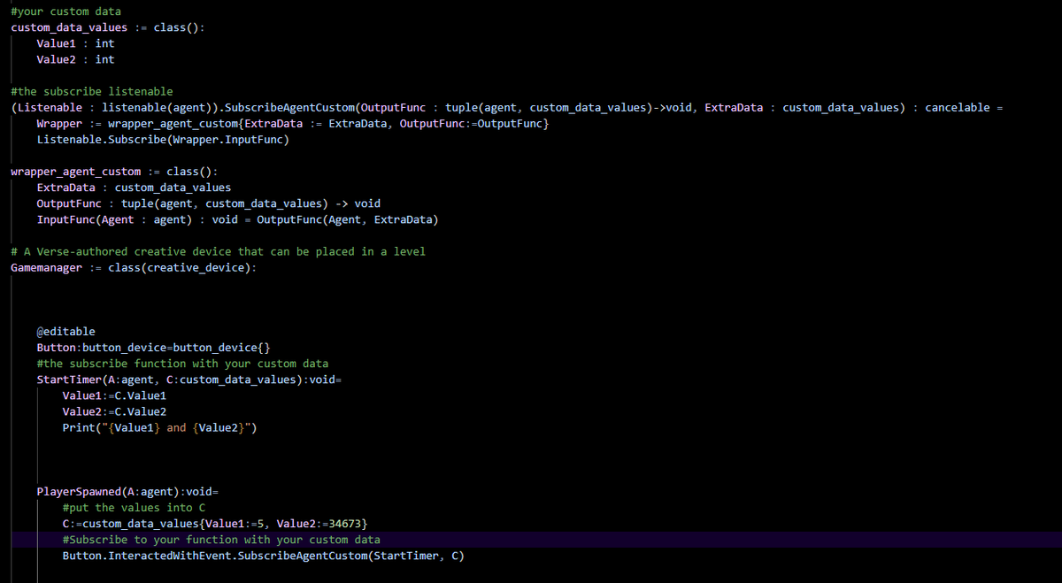 How to Subscribe to a function with more than 1 value / an infinite amount of values in Verse
