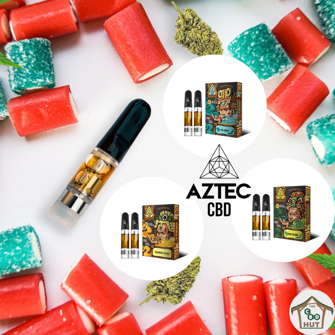 the_cbd_hut_'s tweet photo. Just dropped: Aztec CBD Cartridges! Click the LINK IN BIO to check it out.
Got any weekend plans? Let us know what you’re getting up to this weekend in the comments. Hopefully Aztec CBD is in your plans!
#NewArrival #TheCBDHut #CBDcartridges #Cartridges #AztecCBD https://t.co/IpW4mrZpLY