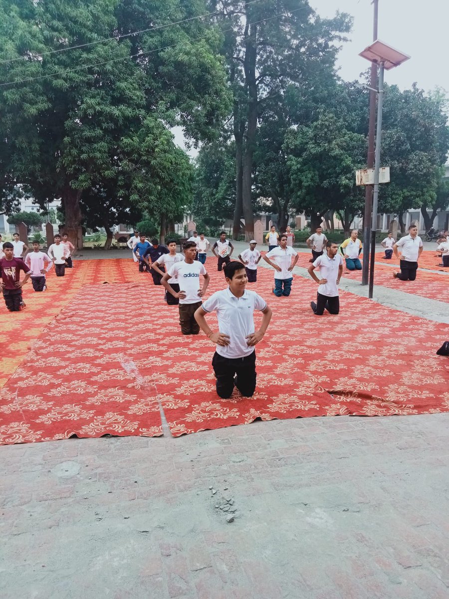 ravi3383's tweet photo. *IDY 2024: 84 UK BN NCC ROORKEE*
As part of #IDY2024, yoga camp was conducted on 21 Jun 24 for 2056 cdts &amp; locals at 08 locations under guidance of qualified Yoga Instructor. The massive effort was hugely appreciated by locals.
@HQ_DG_NCC; 
@NCCUttrakhand; 
@PRODefDehradun https://t.co/EO7mYMfxsP