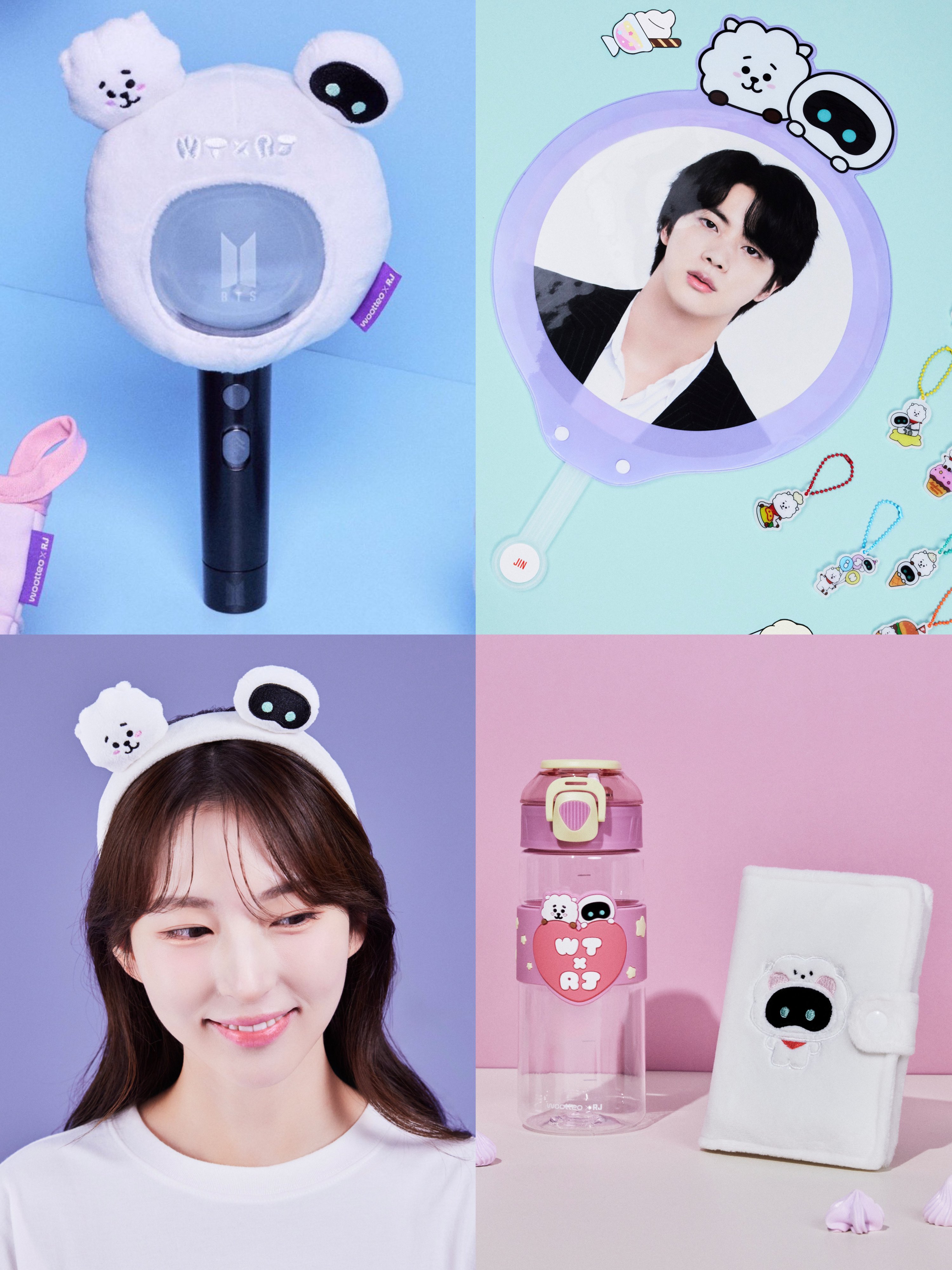 BTS ジン JIN Wootteo RJ アミボムカバー 新品未使用 ウット