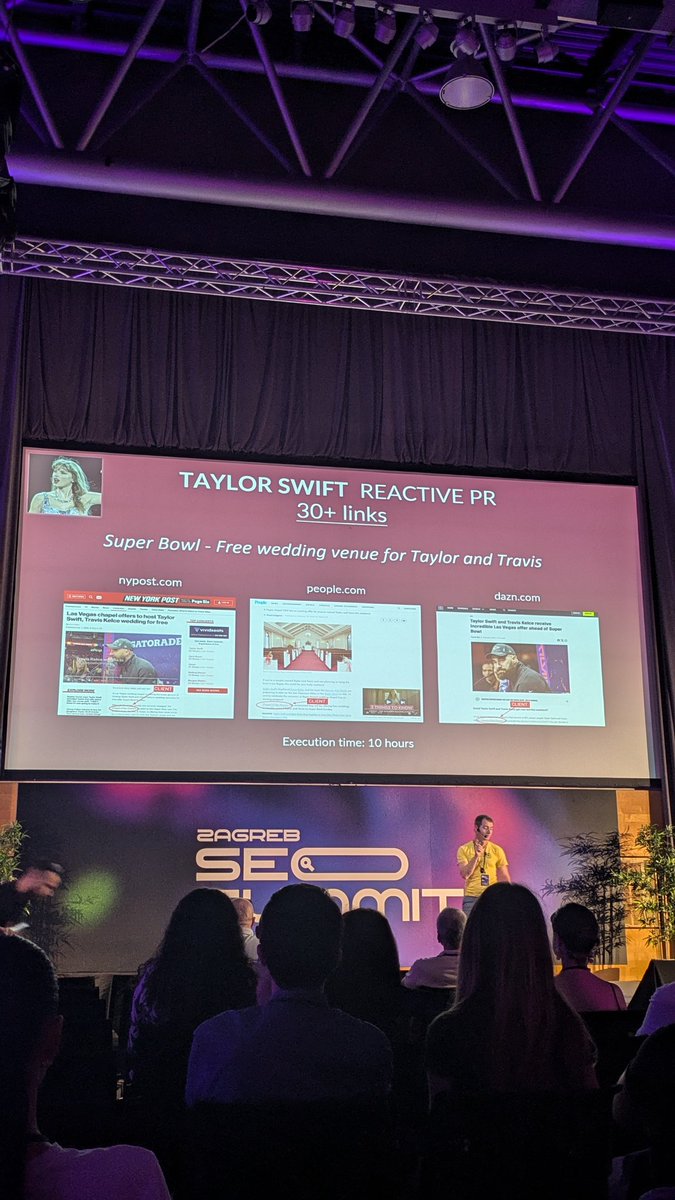A Swiftie start to <a href="/ZagrebSEOSummit/">Zagreb SEO Summit</a> with Ferry Kaszoni's PR strategies 🎉

#zagrebseosummit #seoconference