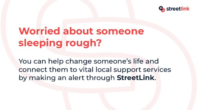 BrumLeader's tweet image. 😟Concerned about someone #sleepingrough? You can help change someone's life🙂

🖱️Contact @StreetLink_ at: orlo.uk/kfS0P 

⚠️Alerts are sent to local outreach teams to find and support #roughsleepers 

#BeTheLink