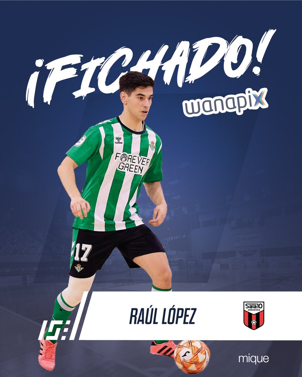 OFICIAL | Raúl López, nuevo jugador de Wanapix

🔝Raúl proviene del Real Betis donde ha alternado el primer equipo y el filial

¡¡BIENVENIDO!!

➡️ adsala10.es/raul-lopez-nue…