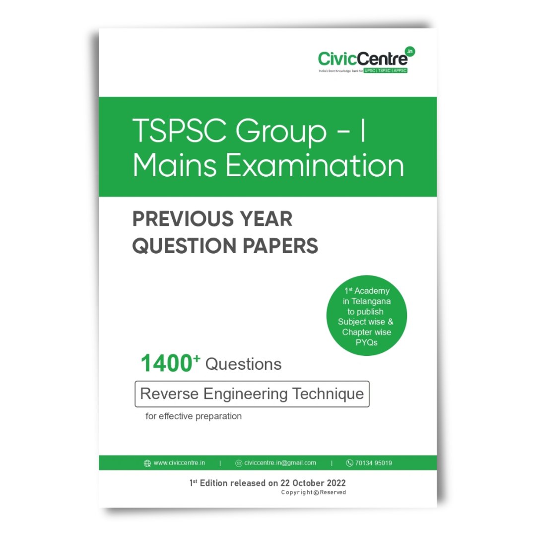 Civiccentre_in's tweet photo. TGPSC Group-1 Mains 2024 Study Materials Available now..
Get it now at: https://t.co/wHmG1U0841
#tgpsc #tgpscgroup1 #tgpscgroup1mains #tgpscstudymaterial #studymaterial #telanganamovement #science_and_technology #PYQs https://t.co/QdcW7XdW7v