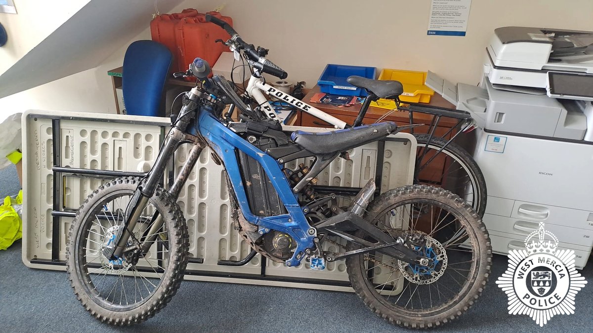 Officers from Hagley and Rubery SNT are asking residents to report off-road bikes being ridden in their neighbourhood.

We are aware of concerns regarding the bikes being used in an anti-social manner, and seized two last week.

Read more ➡️ orlo.uk/pXGqw