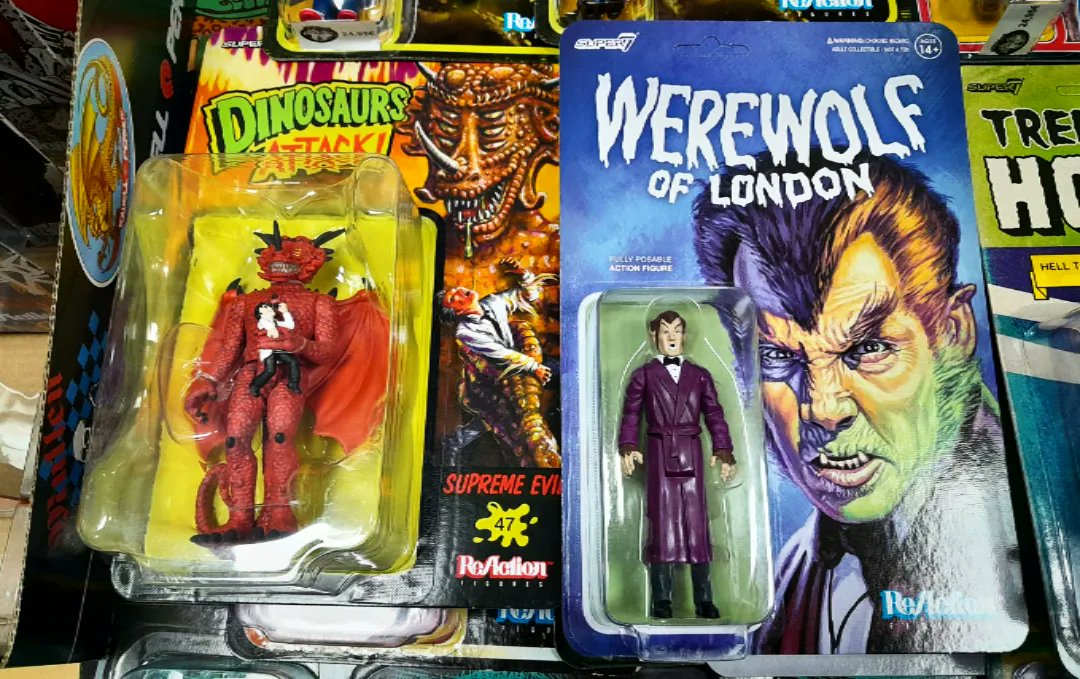 Mirad qué montón de figuritas #ReAction de super7  nos han entrado desde USA 😍

#thesimpsons, #UniversalMonsters, #Alien... hay varios modelos y unidades limitadas. ¡No te quedes sin las tuyas!

#lamansiondelterror_lmt #terror #importacion #super7 #figurasdeaccion #novedades