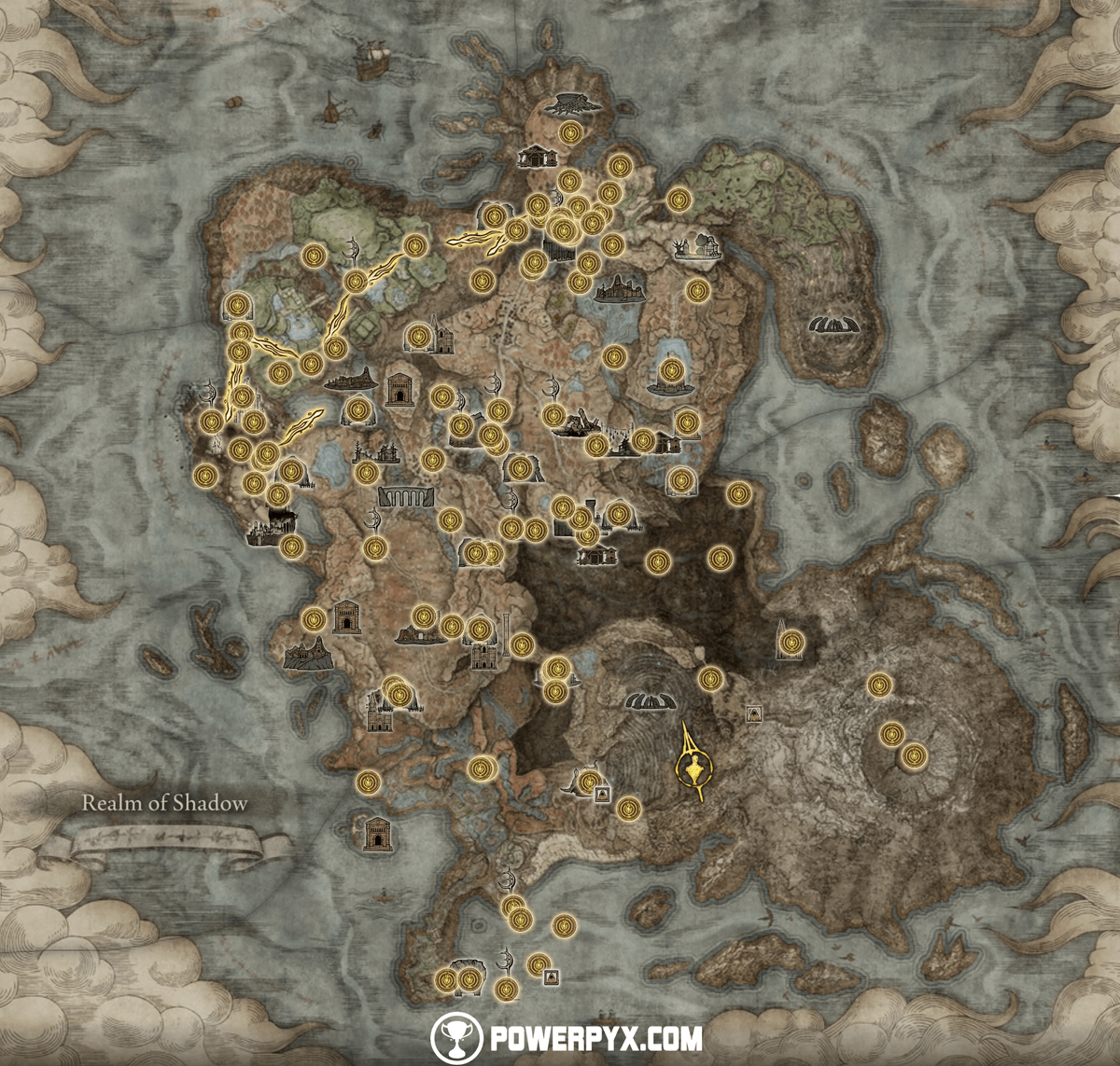 bubbles_bbbb's tweet photo. エルデンリング DLC 影の地ロケーションMAP
https://t.co/rNTEPaVseW
#エルデンリングDLC https://t.co/btOi3EM2ko