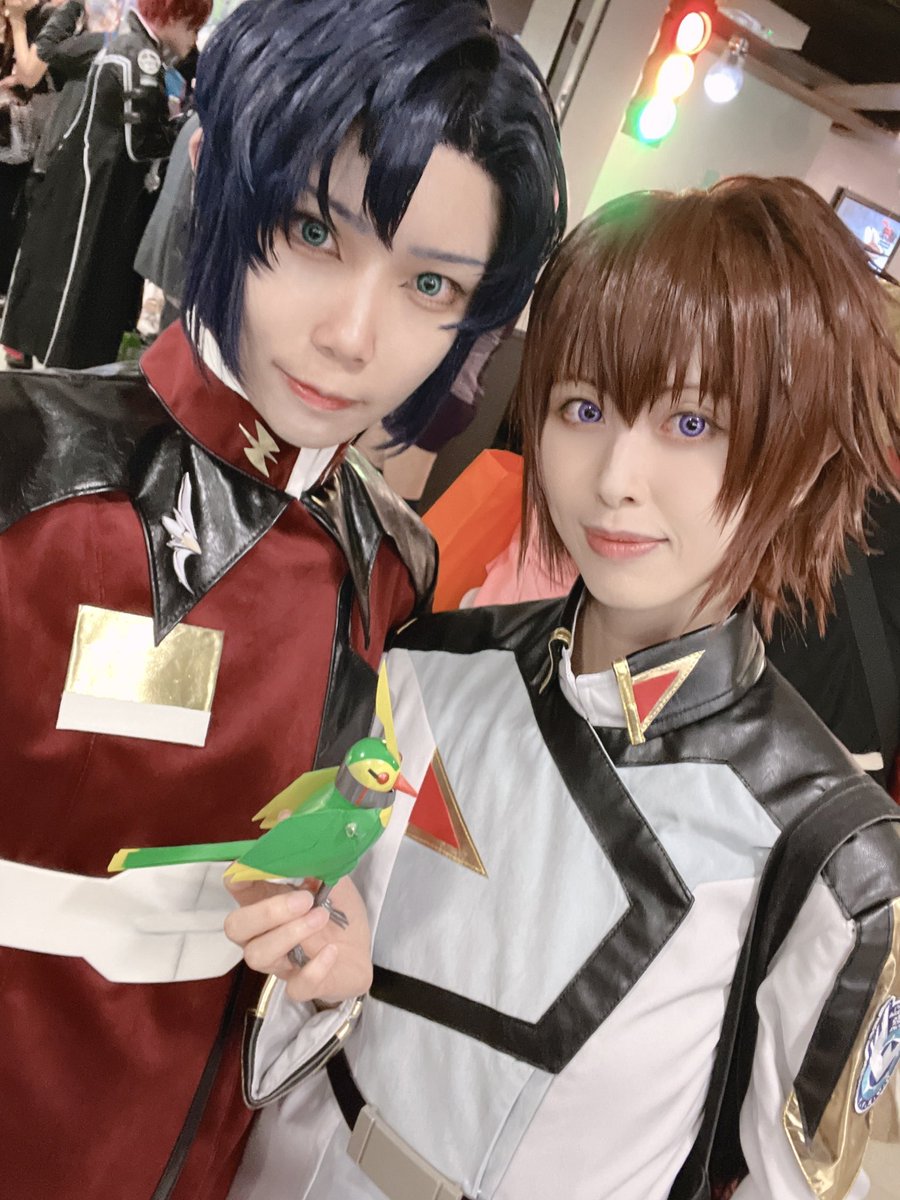 uncrushable__'s tweet photo. [コスプレ] 香港🇭🇰でコスイベにキラと会えた
#ガンダムseed 
#gundamseed https://t.co/ck0GOzvVR4