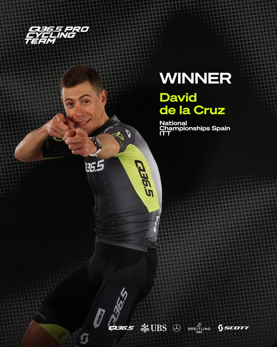 🥇WINNER 🥇<a href="/iamdlax/">David De La Cruz</a> wins the National Championships Spain ITT 🇪🇸

#RAcingTheFuture