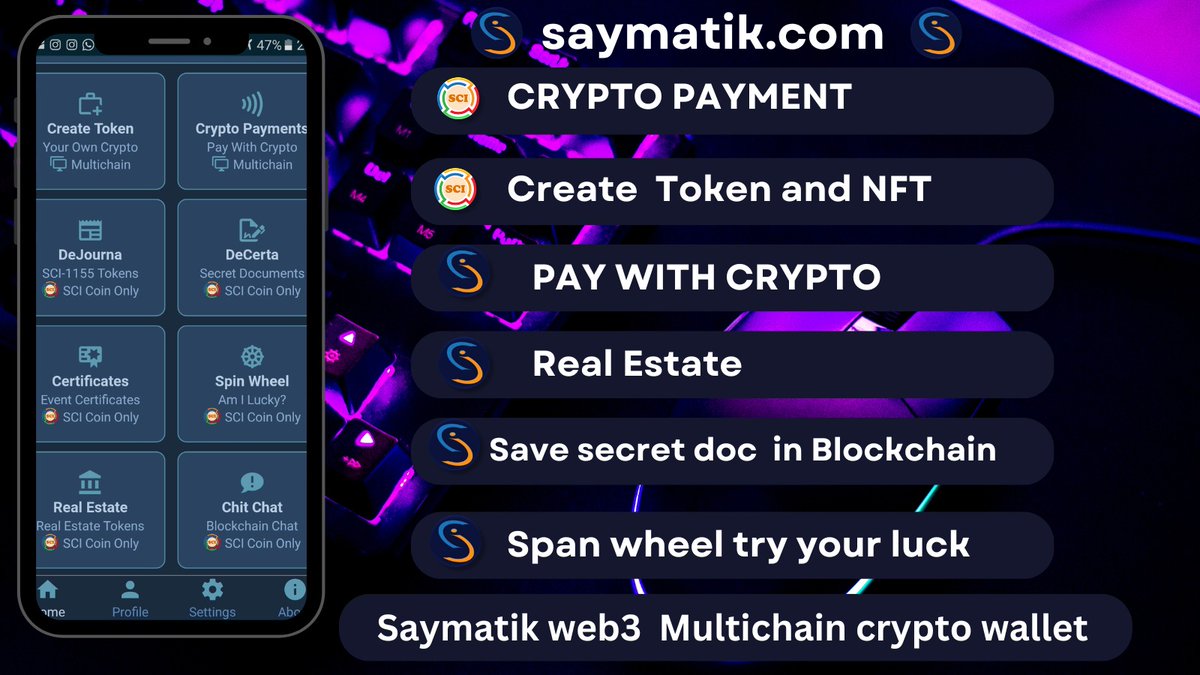 saymatik's tweet photo. Selamat tinggal kekhawatiran tentang keamanan kripto! Dengan #SaymatikWeb3Wallet, Anda memiliki kendali penuh atas aset di berbagai blockchain. ๐ก๏ธ๐ฐ #KeamananKripto #KebebasanBlockchain #KoinDigital #TeknologiBlockchain https://t.co/4qP00t9Eud