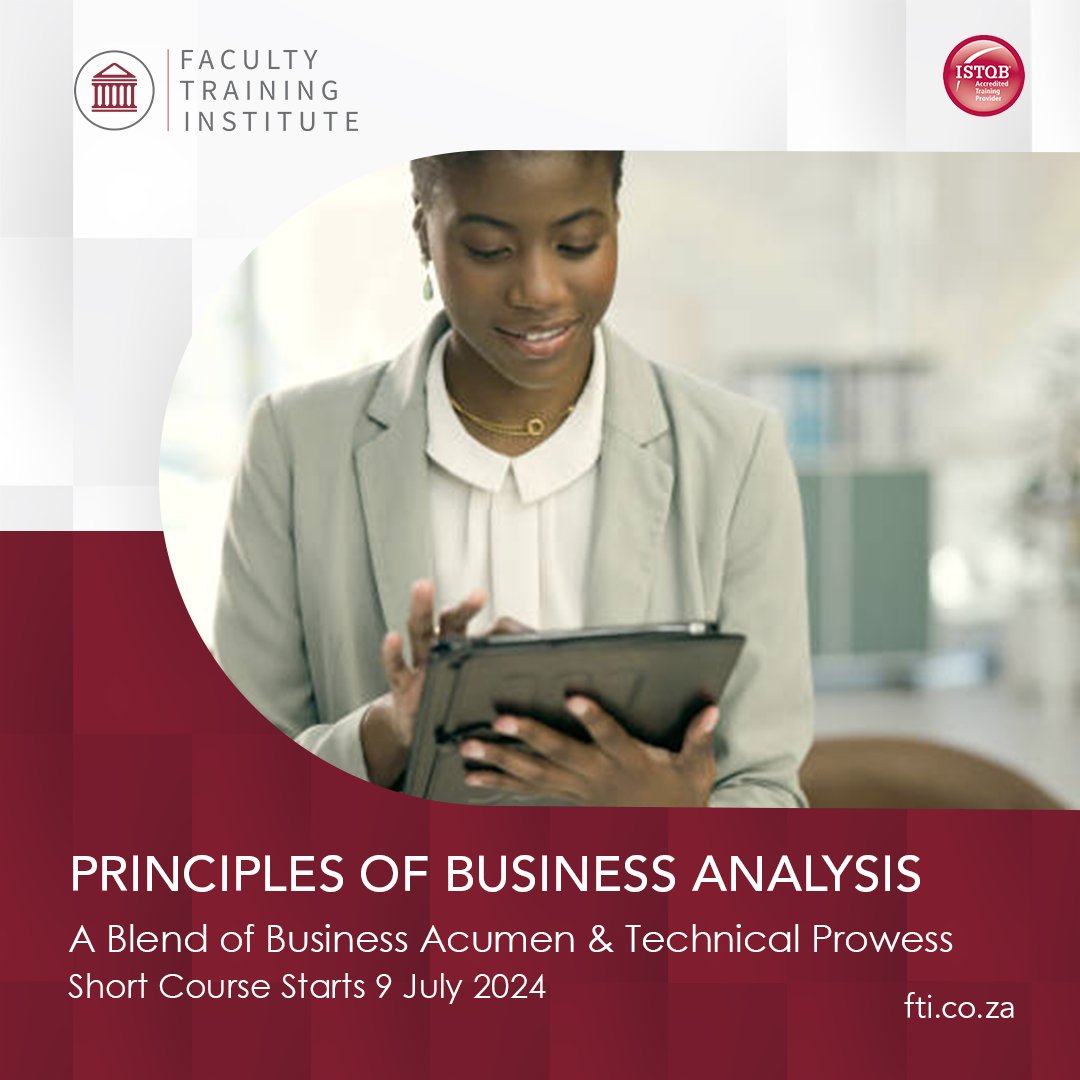 facultytraining's tweet image. Book your team on an engaging short course featuring #Software lifecycles, #Business Solutions and #ProcessModelling. Starts 9 July 2024. Book Now: hubs.li/Q02BR2gz0
#FTISA #PrinciplesofBA #IIBAendorsed #Certification #BusinessAnalysis #BusinessButBetter