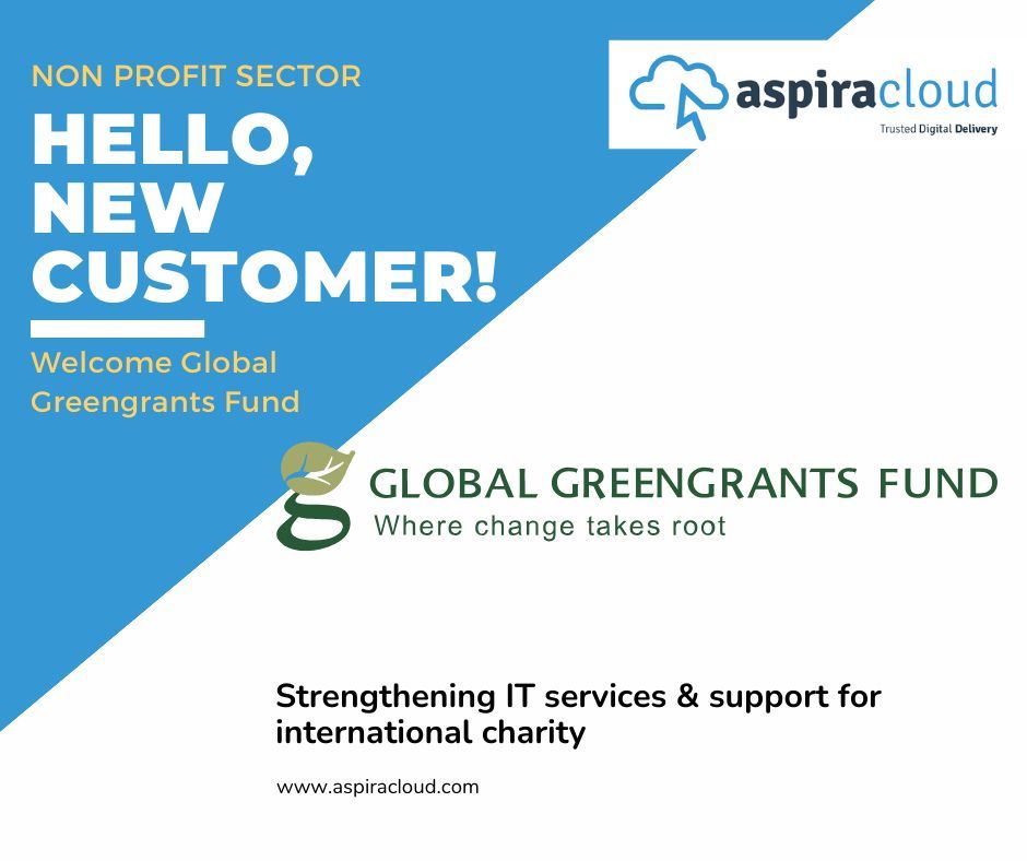 AspiraCloud's tweet image. We’re delighted to be working with @GreengrantsFund, a global #charity supporting grassroots-led efforts to protect the planet and the rights of people. Read how we will be strengthening the IT services for this #notprofit organisation. 
buff.ly/3XaxSyh
#itsupport