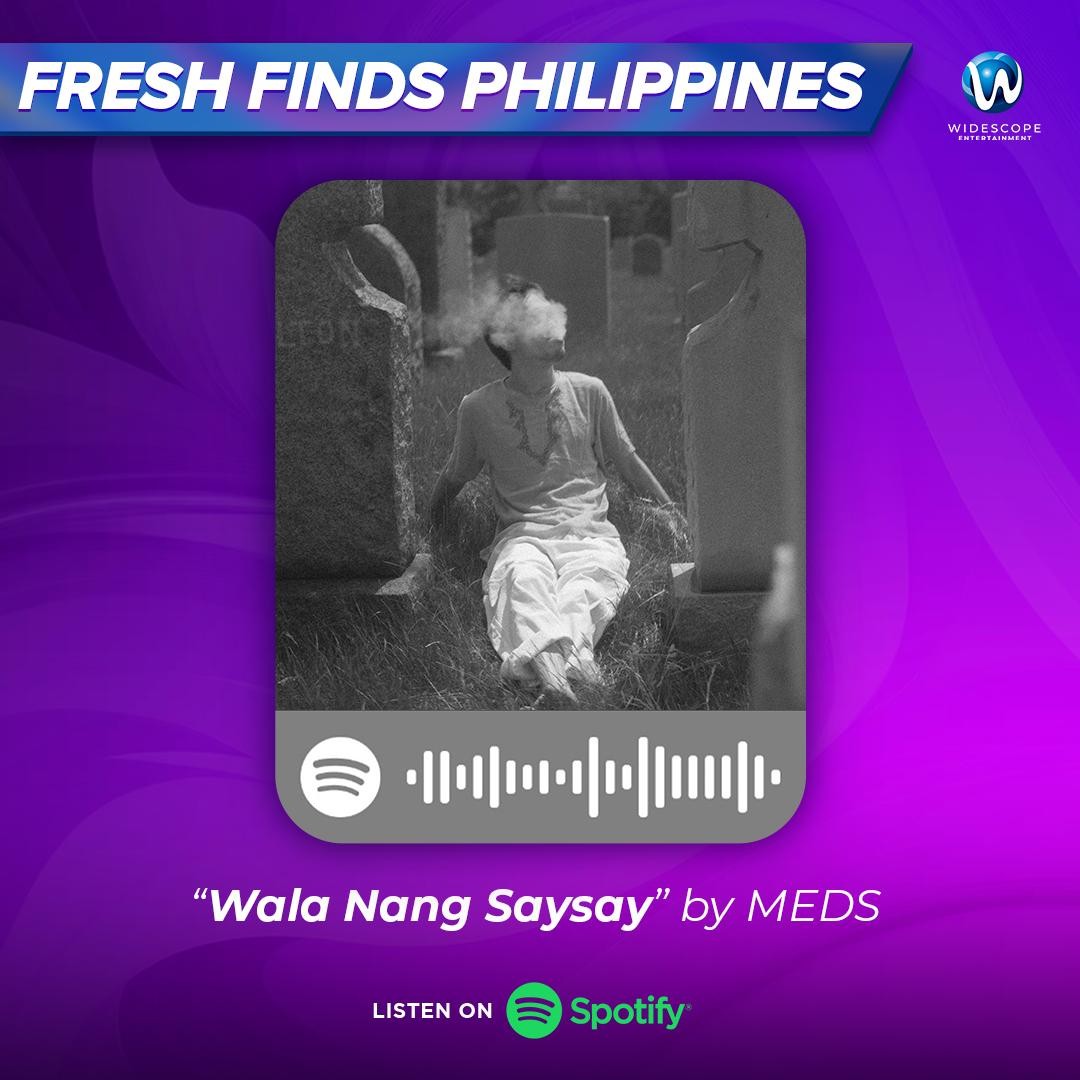 WALA NANG SAYSAY by MEDS is now on Spotify's Fresh Finds Philippines! 📷📷

Click here to listen:

orcd.co/walannangsaysa…

#Spotify #WalaNangSaysay #Meds