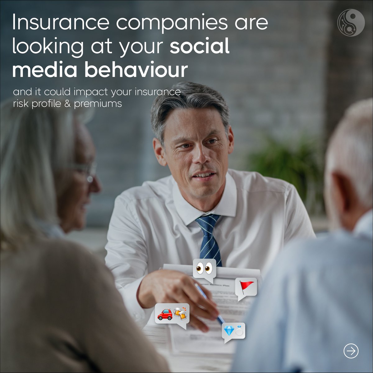 Insurance companies have turned to #socialmedia as a way to collect customer #data to enhance their risk profile assessment process. 🧑‍💻

Source: Mashigo, L. iol.co.za. 2023 #RiskMitigation #BackgroundCheck #KYC #DigitalFootprint