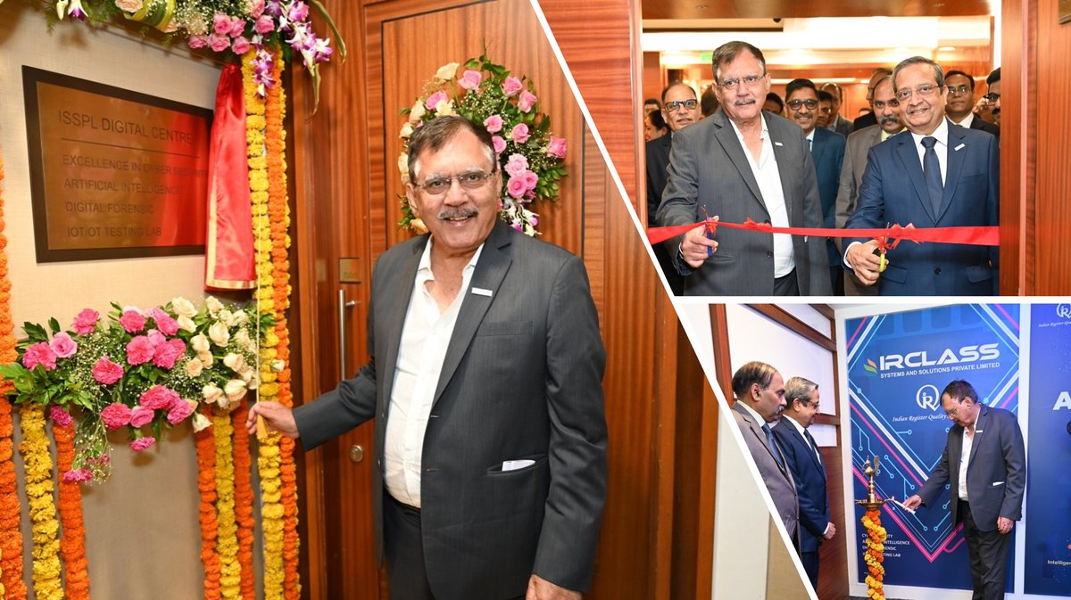 navigatepr_sg's tweet photo. IRClass Systems and Solutions Pvt Ltd unveils Digital Centre for technology solutions. Read more about it here: https://t.co/b3XwB1daVH
#maritime #shippingpr #shipping @irclass https://t.co/LOGDz78Uu6