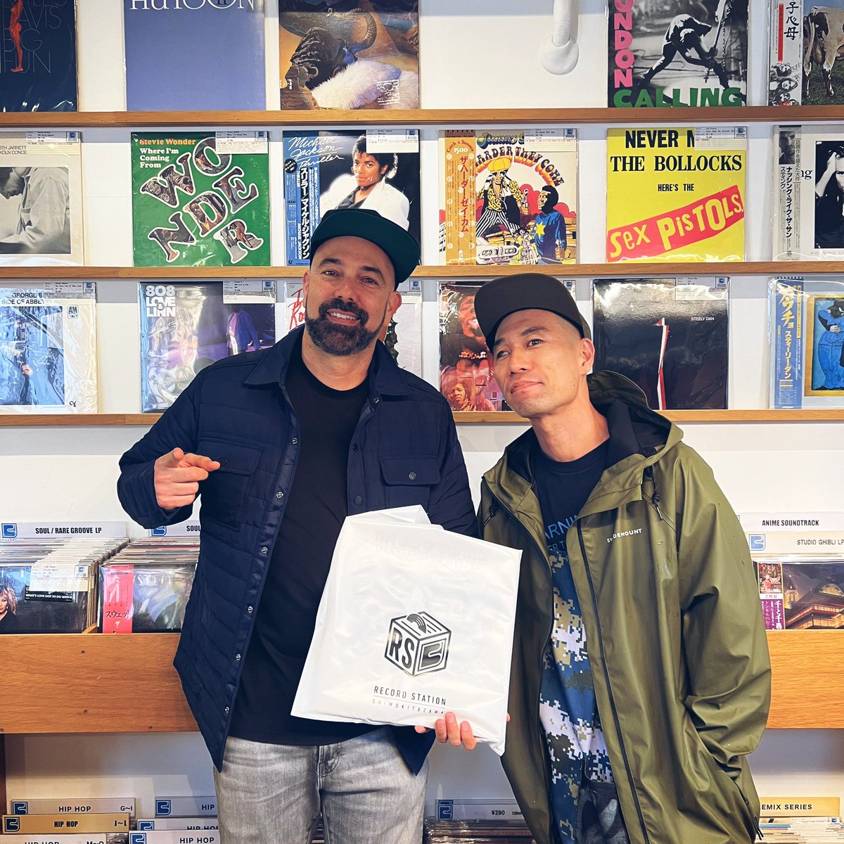 来日中のDJ Nu-Markが明日のDo-Over前に遊びに来てくれました！