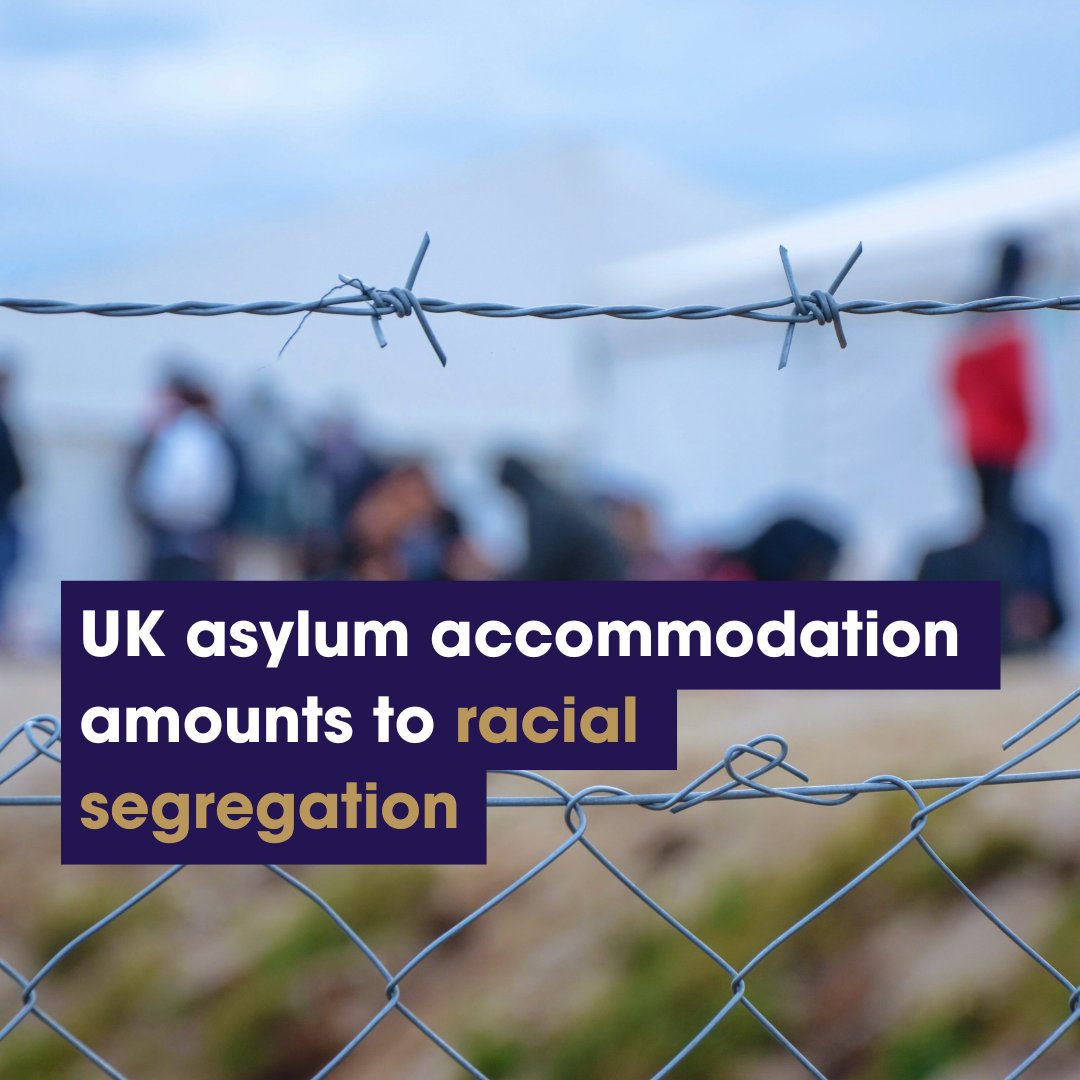 Our new briefing with <a href="/Care4Calais/">Care4Calais</a> shows why housing people seeking asylum in detention-like conditions is a racial justice issue.

People of colour are actively being segregated from surrounding populations, treated as criminals where no criminality exists.
