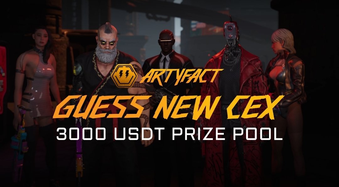 🚀 Airdrop: Artyfact
💰 Value: $100 usdt each
🏆 Winners: 30 random
📅 End Date: 15th July, 2024
🏦 Distribution Date: 20th July, 2024

Go to the Airdrop Page
x.com/artyfact_game/…

📃 Information 
Artyfact is the virtual world where players can find entertainment for every