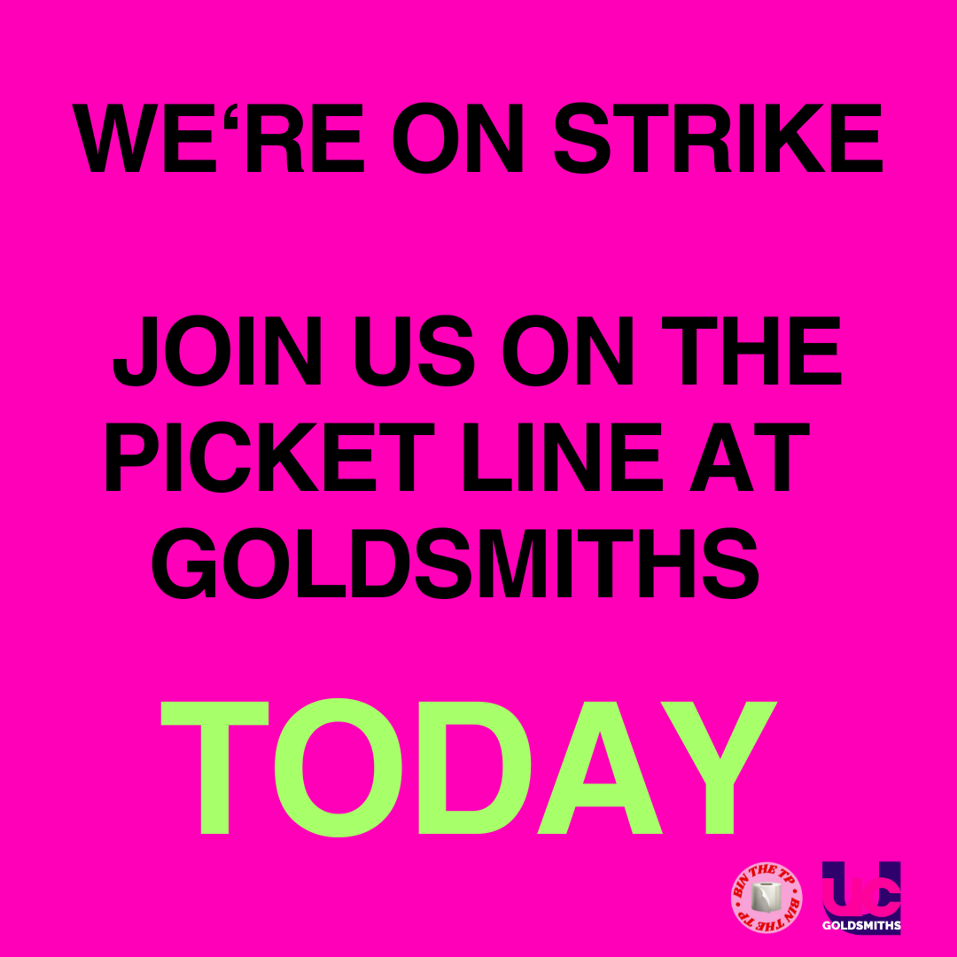 Goldsmiths UCU tweet media