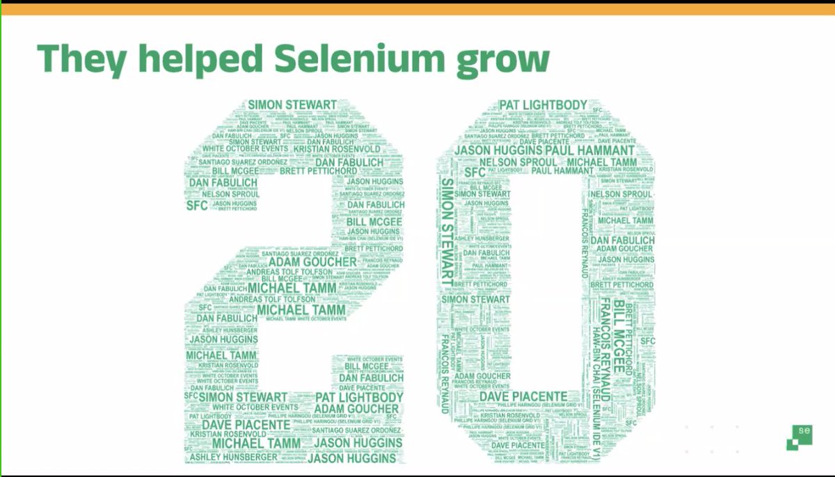 BagmarAnand's tweet image. #SeleniumConf 2024 - 20 years of #Selenium