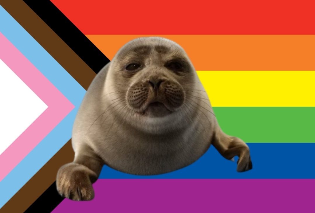 what is sealtwt was WOKE⁉️

NONBINARY niko
TRANS toba
ASEXUAL arare
SHE/THEY seals
GAY gyuu~
POLYAMOROUS ponsuke
BIDEN biku 

RT if you LAUGHED❗️🤣