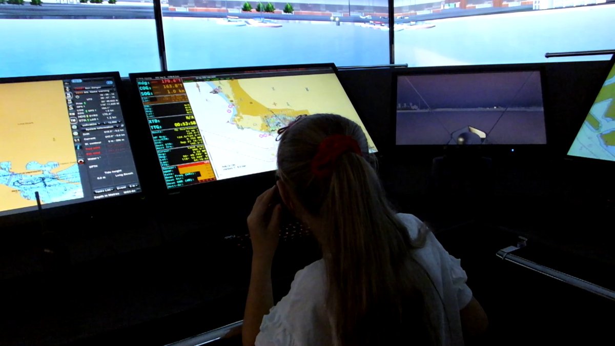 A Wonderful Simulator Experience completed at ECDIS Ltd