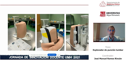 Acción de Innovación y Mejora Docente AID2022/08 "EXPLORADOR DE PUNCIÓN LUMBAR Y EPIDURAL".
youtube.com/watch?v=k542Jj…
