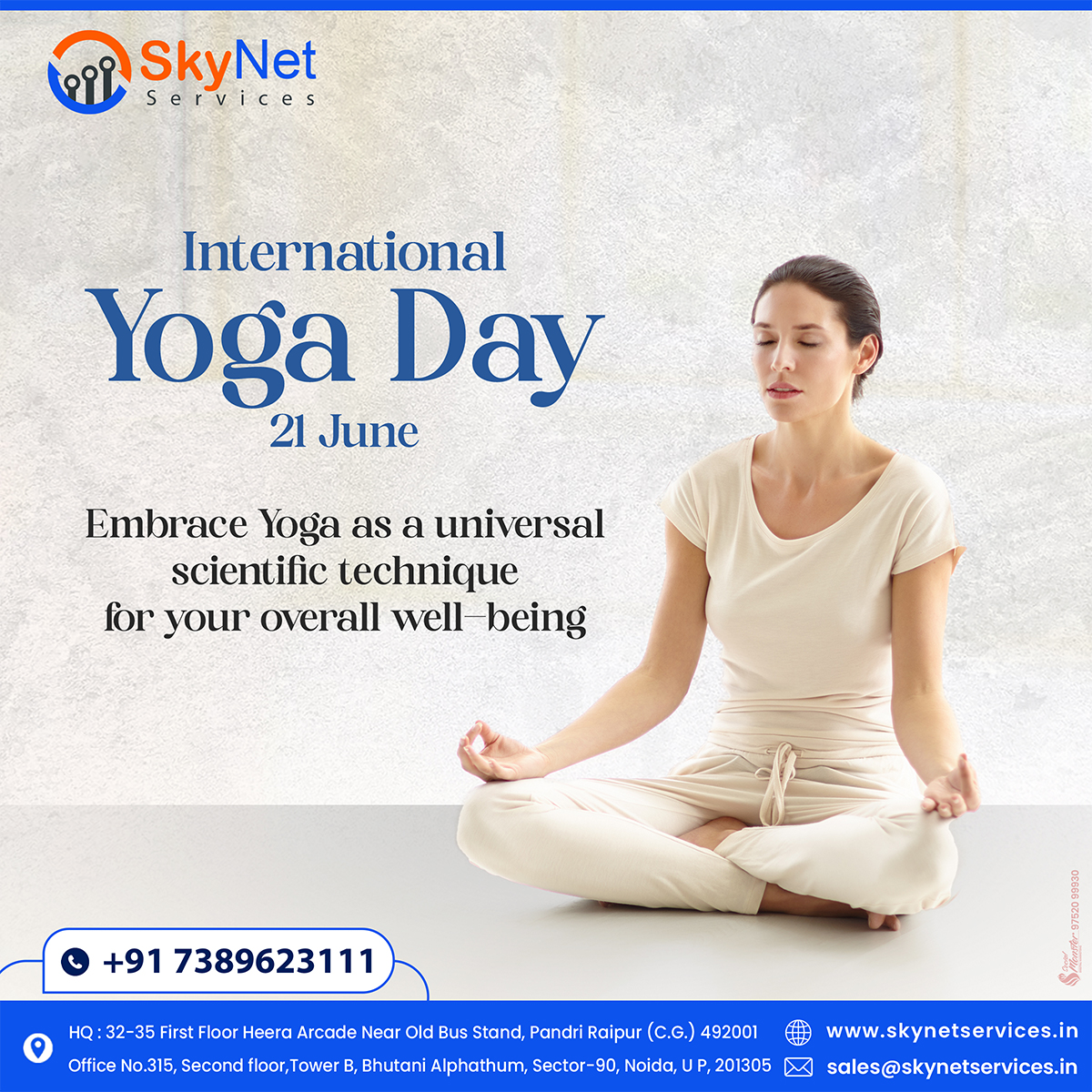 skynet_services's tweet image. Happy International Yoga Day from Skynet Services! May your practice bring peace, strength, and balance.📷📷
.
.
.
.
.
#servernetwork #Server #cybersecurity #cybersecurityservices #ups #digitalsignature #IoT #rfsolutions #wifisolution #WiFiSolutions #rfidsolutions #Biometrics
