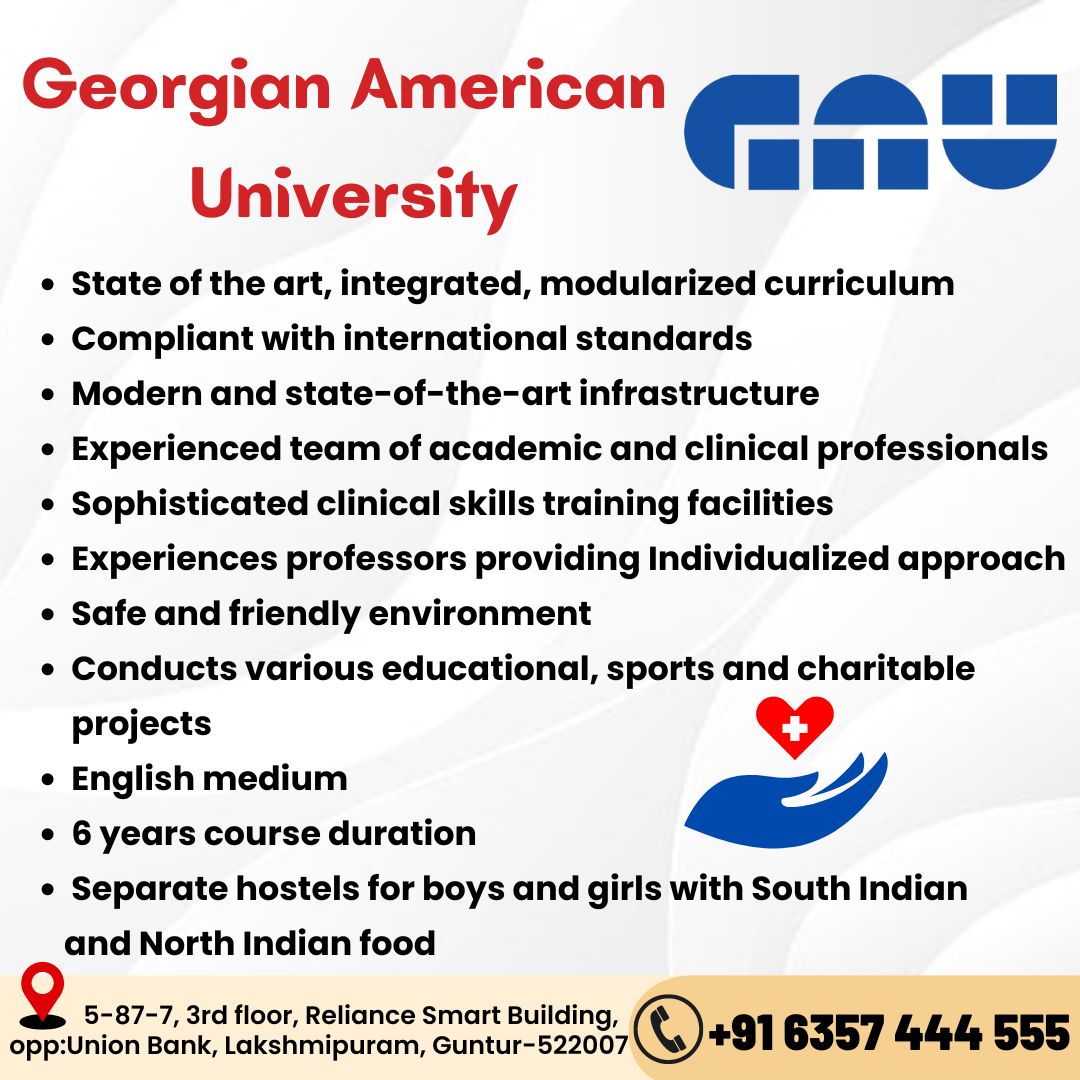 Way2studyabroad's tweet photo. Study MBBS at Georgian American University in Georgia! Experience world-class education, modern facilities, affordable tuition, and a diverse culture. Your journey to becoming a doctor starts here!
 #gau #georgianamericanuniversity #mbbs #abroad #study #russia #Kyrgyzstan https://t.co/qx3rHWWicB