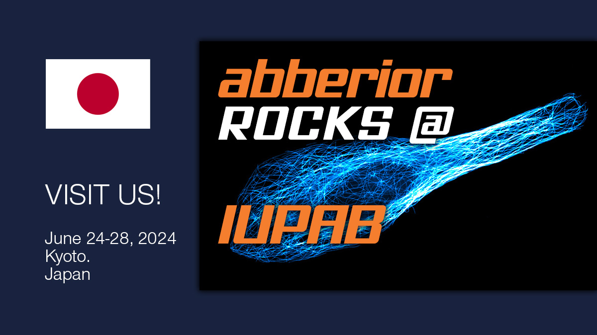 abberior goes Japan! We will be at #IUPAB2024 next week with our #FACILITY microscope. Come by for a confocal and STED demo and lots of information on superresolution on site!
Our colleagues Bastian, Dirk, and Gero look forward to meeting you!

#confocal #superresolution #STED