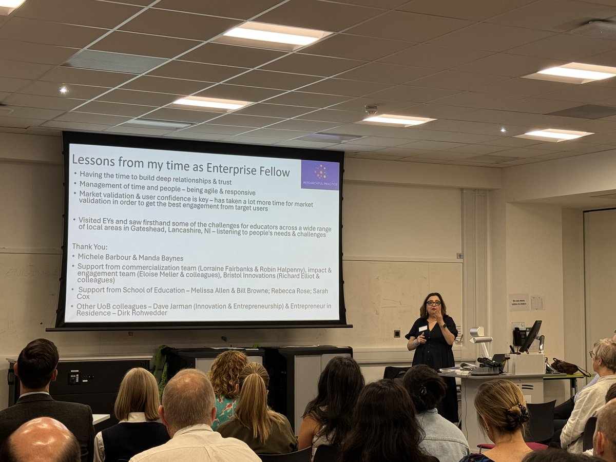 What an incredible day at the Festival of Enterprise University of Bristol.  Many of us sharing our fellowship journeys.  A strong representation of Arts &amp; Social Sciences Research.