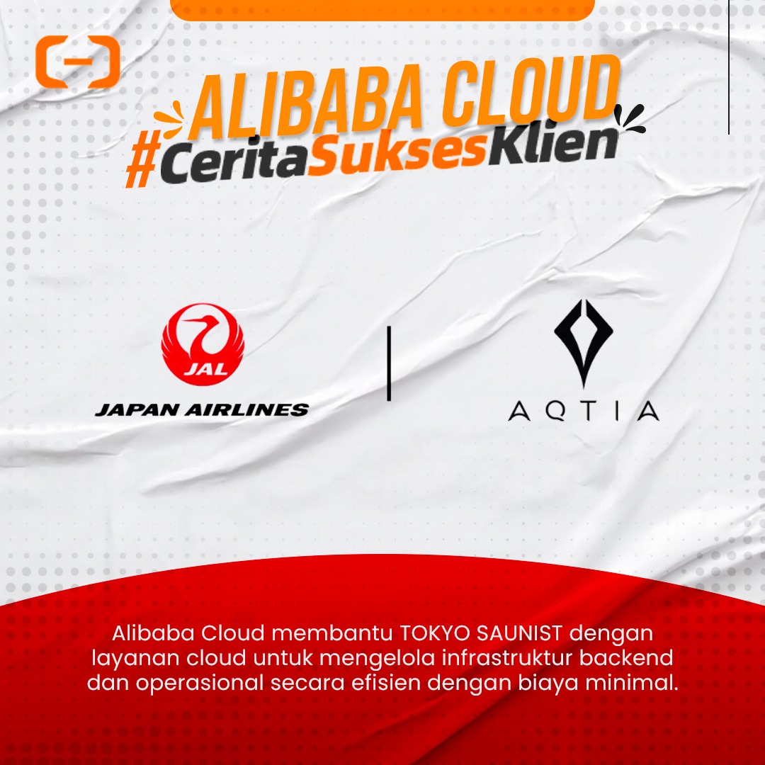 alibabacloudid's tweet image. Dengan dukungan sistem yang kuat dan layanan cloud yang elastis, Alibaba Cloud telah membantu JAL mengatasi tantangan besar dalam pengembangan bisnis barunya.
#Alibaba
#AlibabaCloudIndonesia
#CeritaSuksesKlien