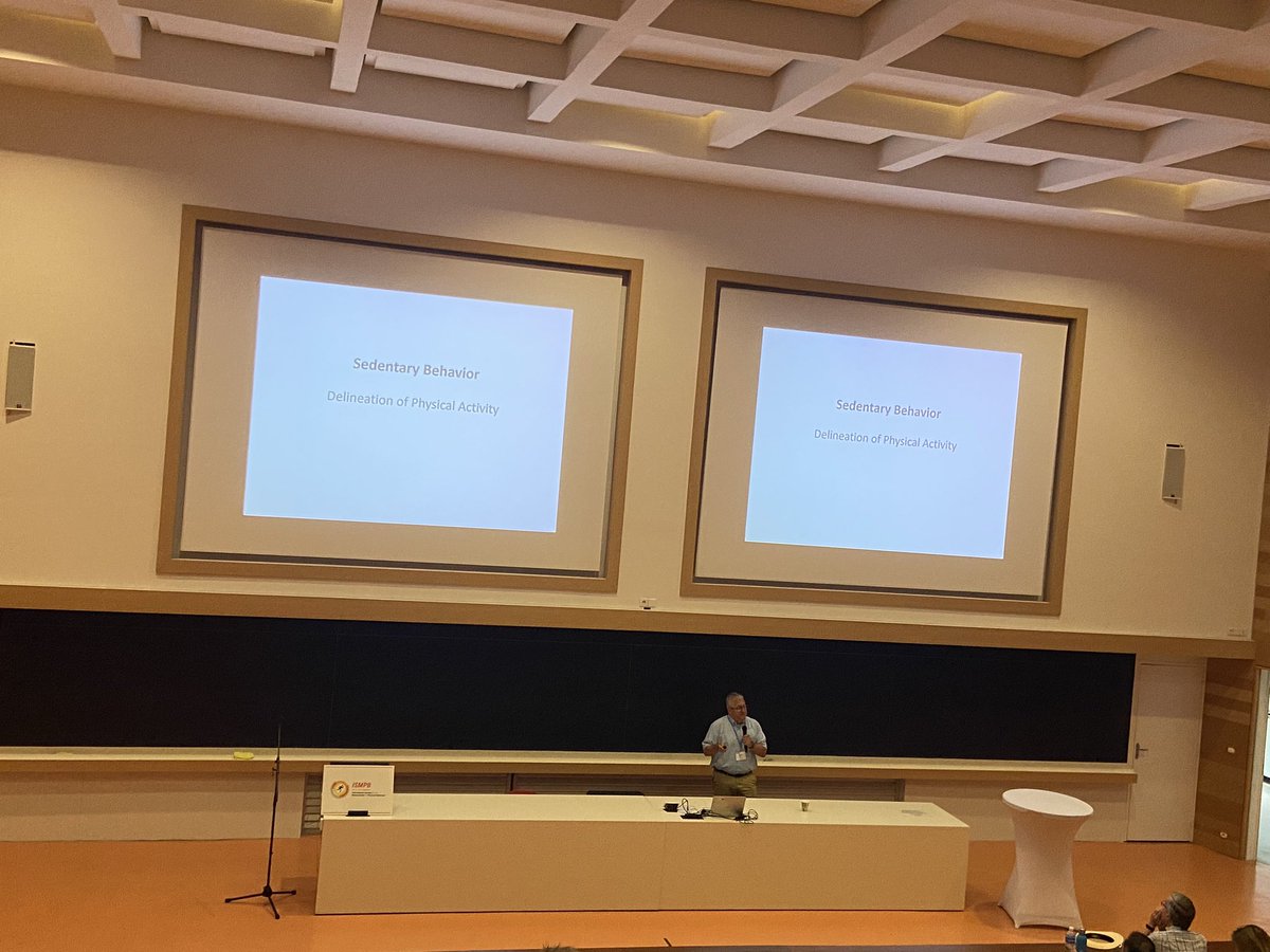 ISMPB (@ismpb_org) on Twitter photo Really interesting work presented by Charles Matthews at #ICAMPAM2024 on whether accuracy matters when measuring #PhysicalActivity and #SedentaryBehavior Really interesting work presented by Charles Matthews at #ICAMPAM2024 on whether accuracy matters when measuring #PhysicalActivity and #SedentaryBehavior