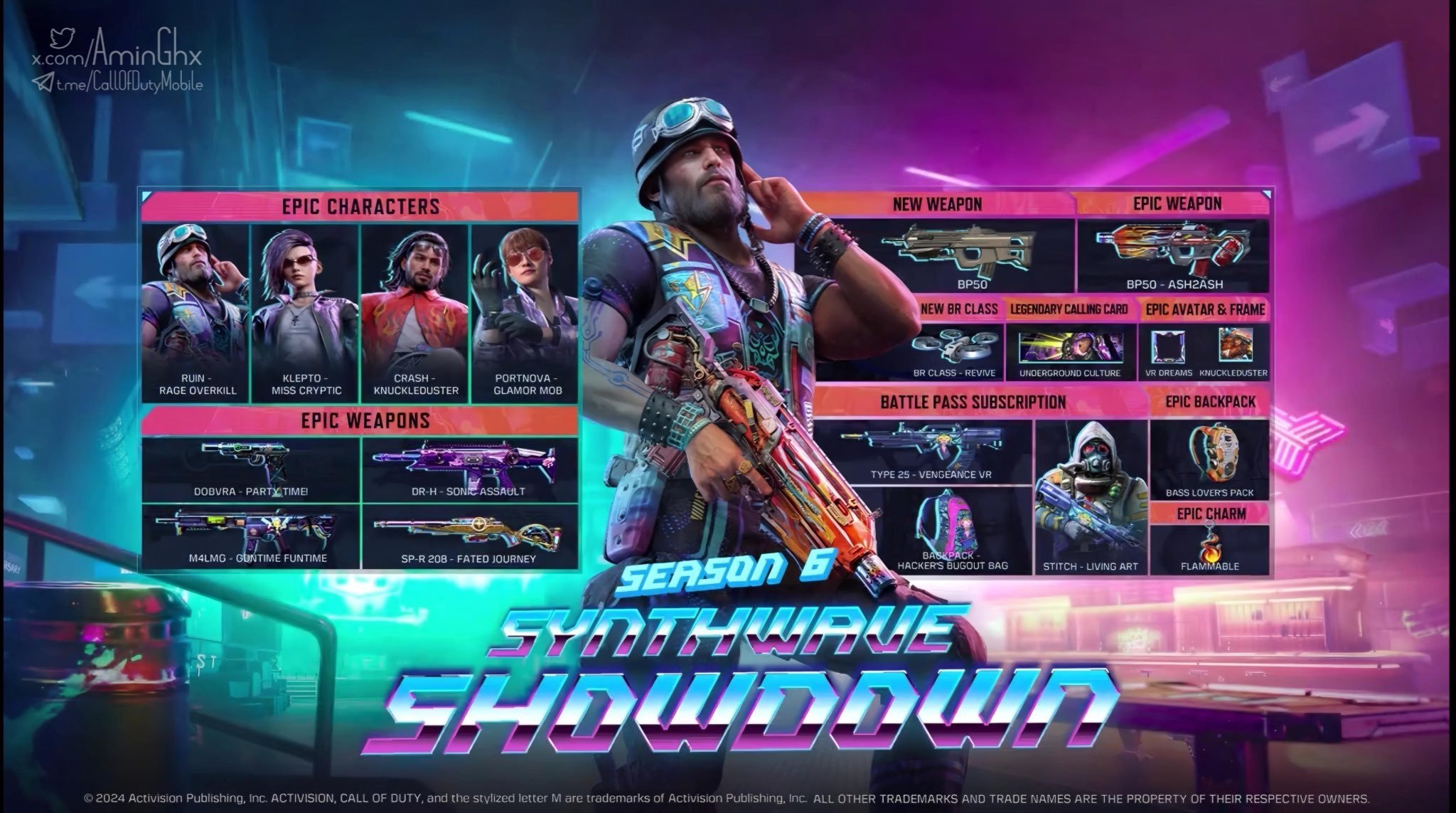 CALL of DUTY MOBILE シーズン6 ポスター AminGh𝕏 on X: 