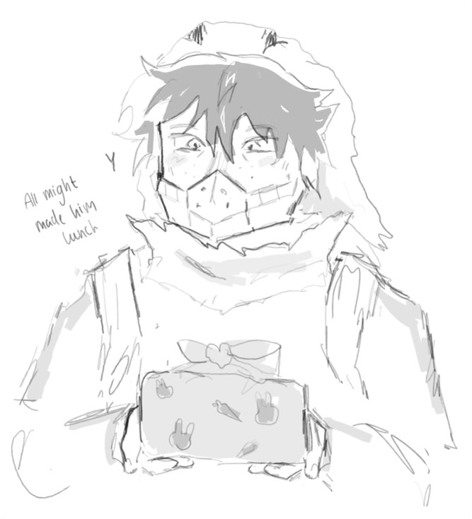 catastrophiccr's tweet photo. vigilante deku and his dad’s packed lunch..😭 https://t.co/BxXANFvkgl