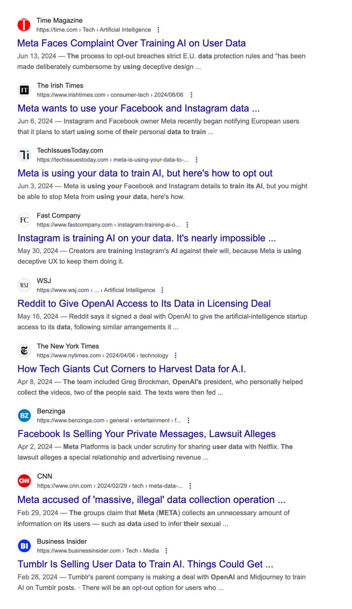 Mozo_xyz's tweet photo. 🤔Do you know that big tech is using your data to train AI and build multi-billion dollar businesses? 

For instance, OpenAI is valued at $70 billion. Their shareholders certainly benefit a lot from this. But what about the normal people?🤷🏻‍♀️

#Mozo #DecentralizedAI https://t.co/xDxk8HUUXv