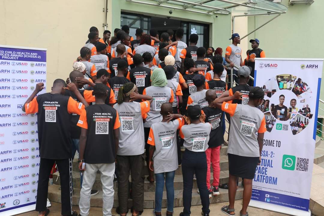 ARFHng's tweet photo. ARFH Launches Virtual Space Platform Named “VibeSquare” and “Tech4AYP” Digital Skills Training for Adolescents and Young People in Lagos

Many thanks to @USAIDNigeria https://t.co/Sq4FZDxRGG