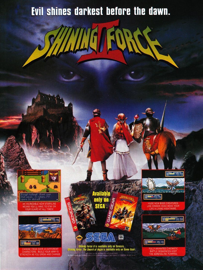 VGPrintAds's tweet photo. Shining Force II for Sega Genesis

GamePro Issue 65 - December 1994 https://t.co/0EIqXQdO7y
