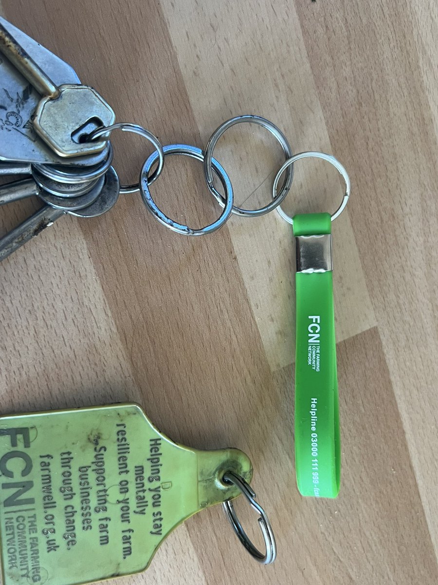 charles anyan Ⓜ️ (@charlesanyan) on Twitter photo Morning all. Big job on here this morning, renewing the <a href="/FCNcharity/">The Farming Community Network</a> keyring on my keys.
Proud as always to be an ambassador for this wonderful charity 💪
Keep talking and let’s end the stigma surrounding #MentalHealth 👍 Morning all. Big job on here this morning, renewing the <a href="/FCNcharity/">The Farming Community Network</a> keyring on my keys.
Proud as always to be an ambassador for this wonderful charity 💪
Keep talking and let’s end the stigma surrounding #MentalHealth 👍