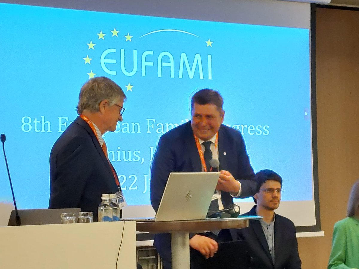 🚀 Kicking off the EUFAMI Congress in the beautiful city of Vilnius, Lithuania! 🌍🎉
Excited to join mental health advocates and to unite with passionate minds from across Europe to share, learn, and inspire. 
#MentalHealthMatters #FamilySupport #Vilnius