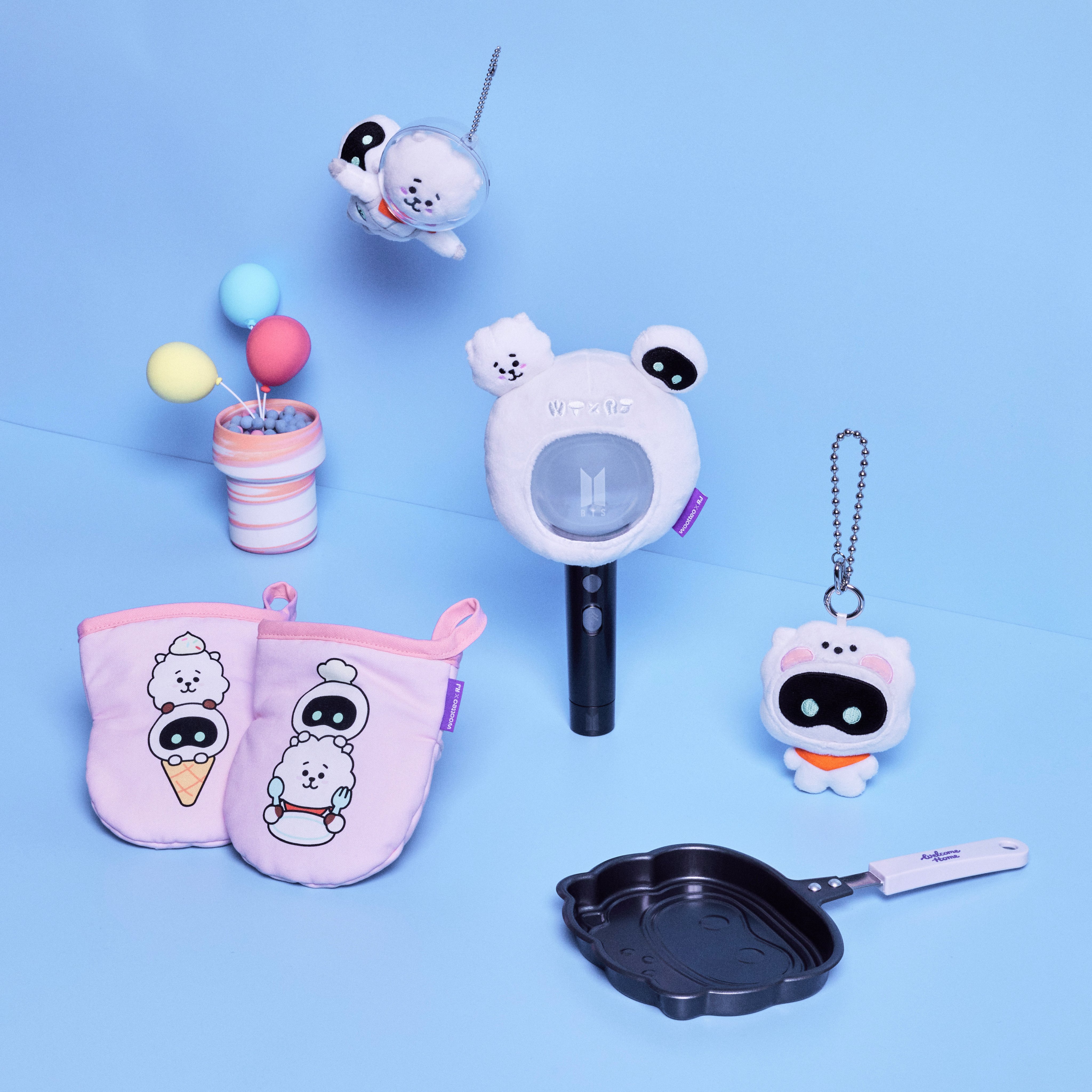BTS JIN ジン ウットくん Wootteo ぬいぐるみ 大 - メルカリ