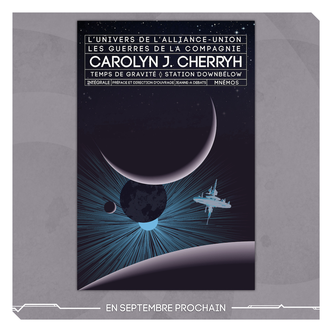 ✨️COVER REVEAL
En septembre, découvrez Les Guerres de la Compagnie de C.J. Cherryh, un incontournable du space opera par une des grandes dames de la science-fiction ! 👨‍👩‍👦‍👦🚀💥✨