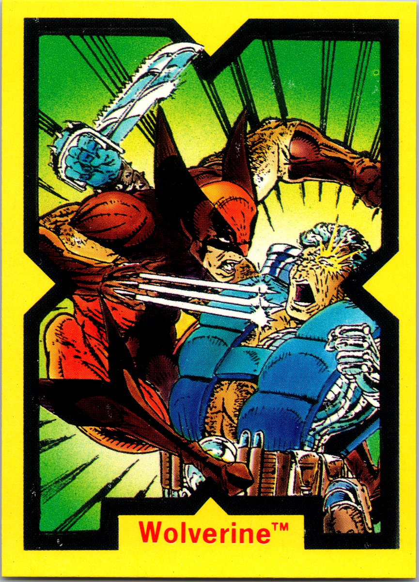 1991 X-Force Trading Cards set #XForce #XMen #MarvelComics