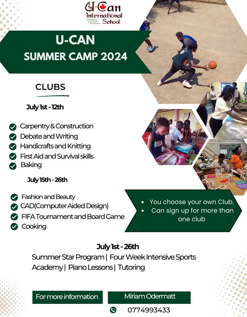 ucaninterna's tweet photo. Join us at U-Can this summer July 1st-26th for lots of fun activities.
#ucan_international_school
#fun2learn
#inspire https://t.co/P3kWN1fJ15